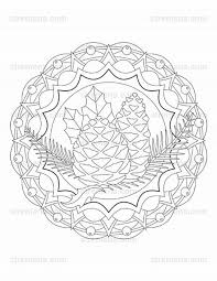 Christmas Pine Cone Ornaments Mandala Coloring Pages Etsy In 2020 Mandala Coloring Pages Christmas Coloring Sheets Mandala Coloring Books