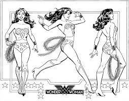 Wonder Woman Para Colorear