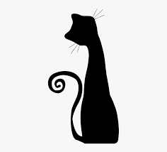 Apprendre à dessiner un chat en quelques étapes simples. Black Cat Cat Halloween Silhouette Helloween Witch Chat Noir Dessin Simple Hd Png Download Kindpng