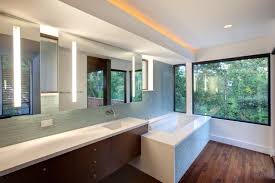 I mirrored the 20 small window panes surrounding my bathroom door and now the glue stains are showing through. A Window Above The Bathroom Sink Feature Or Flaw