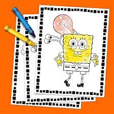 | nickelodeon coloring pages |. Spongebob And Friends Coloring Pack Nickelodeon Parents