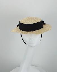 Vintage 1950s Hat Natural Straw Short Brim By Jonquil Sz 23 Etsy 1950s Hat Short Brim Hat Hats