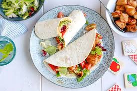 Wraps Kip Teriyaki Met Zelfgemaakte Hummus Colruyt Kip Teriyaki Zelfgemaakte Hummus Teriyaki