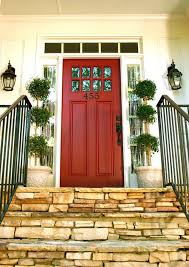 Behr Red Pepper Exterior Doors Front Door Design Front Door