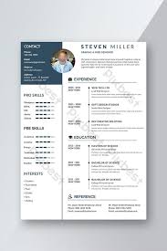 Orange accents enhance the content hierarchy so that recruiters could easily scan your resume. Professional Cv Resume Template Word Doc Free Download Pikbest