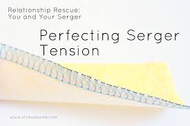 Make It Handmade Perfecting Serger Overlocker Tension