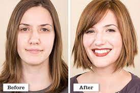 Real Women Makeover Hall Of Fame Hair Makeover Hair Transformation Before And After Haircut