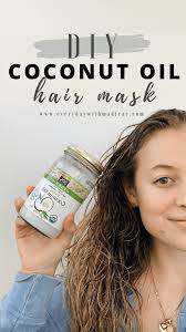 Cocos nucifera (coconut) oil,for skin, hair and scalp in need of a conditioning moisturizer.,for luxuriously soft skin and hair, apply to the desired area as needed.,this product will melt at high temperatures and become solid again when cool. My Best Tips For Applying A Diy Coconut Oil Hair Mask Coconut Oil Hair Mask Diy Coconut Hair Mask Hair Mask For Damaged Hair