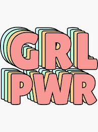 Grl Pwr Pastel Sticker By Lukassfr In 2019 Stickers