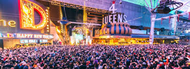 Celebrate At The New Year S Eve Fremont Street Party The D Las Vegas Hotel Casino
