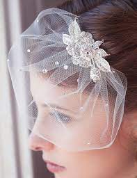 Ivory Birdcage Mini Veil Bridal Veil Tulle By Gildedshadows Wedding Veils Short Short Veil Diy Wedding Veil