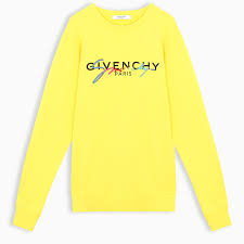 Yellow Givenchy Paris Sweatshirt