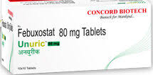 Unuric 80mg Tablet | Exp: 9/28 - HubPharm Africa