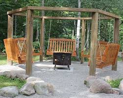 3 swing fire pit plans. How To Build Fire Pit Swing Set The Owner Builder Network Fire Pit Swings Fire Pit Backyard Backyard Fire