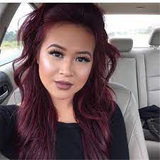45 Best Burgundy Hair Color And Designs For Your Inspiration Women Fashion Lifestyle Blog Shinecoco Com Hair Color Burgundy Burgundy Hair Violet Hair Colors