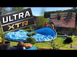 Intex Ultra Xtr Frame Rondo 20ft X 48in 610cm X 122cm Pool Deck Construction Pool Terrasse Aufbau Youtube