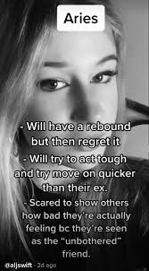 Aries After A Breakup Aries Zodiac Facts Aries Horoscope Aries Baby