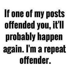 If One Of My Posts Offended You Offended Quotes Funny Quotes Snitch Quotes