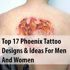 Phoenix tattoo etched on the upper back of the woman has got a distinct display and symbolizes her survival after being diagnosed with cancer. Top 17 Phoenix Tattoo Designs Ideas For Men And Women