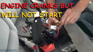 Advance auto parts has 6 different battery for don't want to bother with installing your new diehard battery? Buick Lucerne Crank No Start No Fuel Pressure Youtube