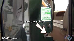 You need to remove the door's inner trim panel and then the outer door handle in order to then disconne. How To Repair And Automotive Door Not Closing