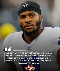 Cowboys' Star Ready for Change: Willing to Take Pay Cut for a Championship  Opportunity with the San Francisco 49ers