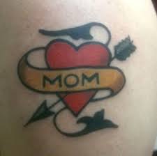 Sailor Jerry Heart For Mom Left Caff Mom Heart Tattoo Heart Tattoo Tattoos