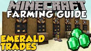 In this video, we will explore many of the changes that mojang has implemented to the villager in 1.14 tradingthis video is split up into 6 section due to. The Best Villager Trades For Farming Emeralds Minecraft Farming Guide Youtube