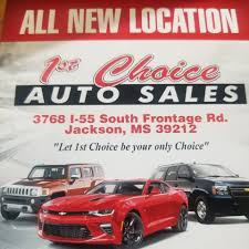 At drivetime of jackson, we think buying a car shouldn't be as difficult as some used car dealers make it. 1st Choice Auto Sales Home Facebook