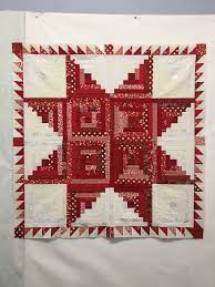 Maybe you would like to learn more about one of these? Log Cabin Block Christmas Tree Skirt A Patchwork Quilt Sewing On Cut Out Keep