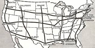 The entire system, as of 2004, had a total length of 46,837 miles. Throwback Thursday The History Of The Us Interstate Highway System