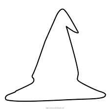 Download or print for free. Witch Hat Coloring Page Ultra Coloring Pages