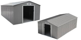 Nous en connaissons un rayon ! Abri De Jardin En Metal 13m Solide Et En Version Xxl Testis Fr