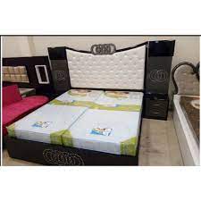 Shop our top selling black bed! Wood With Box Black Wooden Double Bed Somya Furniture Id 19487436612