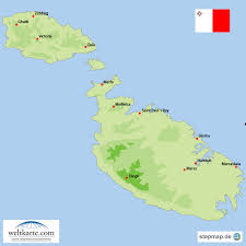 Zemas cenas garantija visām malta. Stepmap Karte Von Malta Landkarte Fur Malta