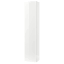 Armário de banheiro é um móvel necessário para o seu lavabo.juntos com as estantes, os armários são importantes para guardar e organizar os utensílios de banheiro. Godmorgon Armario Alto Brilh Branco 40x32x192 Cm Ikea
