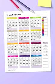 Online monthly calendar 2021 and printable 2021 holiday calendar are also available here. 4 Period Tracker Printables To Easily Track Your Cycle Free And Premium Ordinary Happy