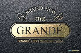 Leather Surface Logo Mockups 6 Psd Mockups Zippypixels Logo Mockup Branding Design Logo Unique Logo