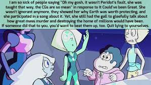 I Am So Sick Of People Saying Oh My Gosh It We Are The Crystal Gems Sick Of People Steven Universe Memes