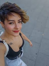 Patricia Fenutria One of our Instagram Followers!!! @littlefenu is her  handle !!! #pixiecut #shorthairdontcare