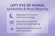 Left Eye of Horus Meaning: Symbol, Moon Association ...