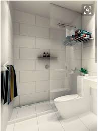 Lovely Large White Tiles With Grey Grout So It Doesn T Show Dirt White Subway Tile Bathroom White Bathroom Tiles Tile Bathroom