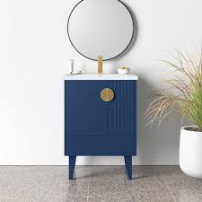 Updating your vanity in your bathroom gives a fresh appearance to the complete bathroom. Modern Contemporary 28 Inch Bathroom Vanity Allmodern