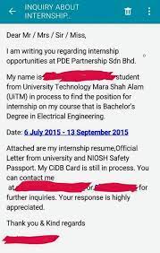 Permohonan melalui email hendaklah dalam bentuk formal dan mempunyai cover letter (jangan main terjah, ada kemungkinan masuk trash). 7 Cover Letter Bahasa Inggeris Terbaik Ini Dipuji Ceo Graduan Nak Cari Kerja Perlu Rujuk Remaja