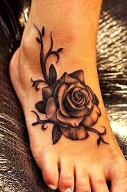 34 Ideas De Tatuajes En El Pie De Hombre Mujer Fotos Significado