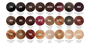 Our Colours A Guide To Our Range Of Hair Colours Tints