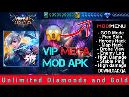 Play as a member of a team with your friends and take on other teams online in a multiplayer mode. Mobile Legends Bang Bang Hack Apk Mod Menu 1 5 79 6332 Download 2021 Diamonds Map Skin New Update Youtube