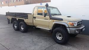 The fact that toyota land cruiser was built for military purposes explains its poor design and interior. Toyota 79 6x6 Conversion By Tjm Pretoria East 6 Wheel Drive