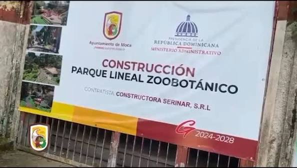 La construcción del Parque Lineal Zoobotánico de Moca avanza con  determinación mediante trabajos de demolición, limpieza y raleo técnico de  áreas verdes, consolidándose como una obra emblemática de ...