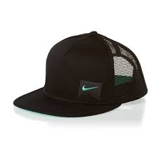Black And White Nike Trucker Hat Nike Skateboarding Icon Trucker Cap Black Crystal Mint Nike Skateboarding Hats For Men Trucker Cap